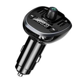 FM-transmitter met dubbele autolader - 2 USB-A poorten - 15 Watt snellader met Display
