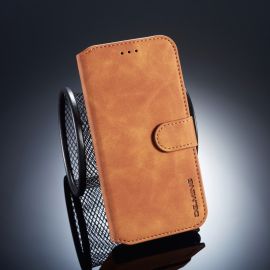 Hauwei P20 Lite Portemonnee Hoesje - Camel PU-leer - DG.Ming