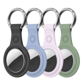 Dux Ducis Apple AirTag Sleutelhanger Hoesjes - 4 stuks