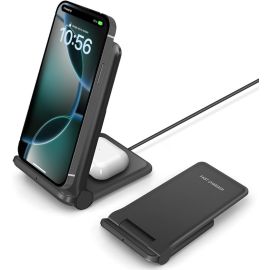 Cacious 15W Draadloze Oplader voor Telefoon en Airpods