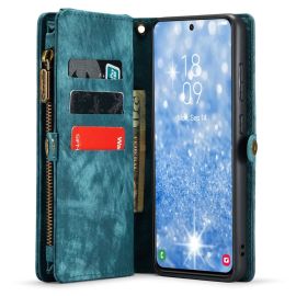 Samsung Galaxy S23 Portemonnee Hoesje met uitneembare Back Cover - Caseme - Blauw