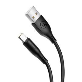 Zwarte Usb-C naar Usb-A Kabel - 1.00 Meter - Usams