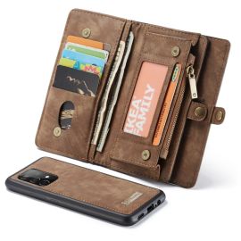 Samsung Galaxy A52 Bruin Hoesje met Portemonnee - Caseme (2-in-1 Serie)