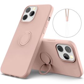Apple iPhone 13 Mini Dun Hoesje - Oud Roze - Cacious (Nude Serie)