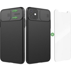 Nillkin iPhone 11 hoesje - Shock Proof Hard Case - Met Camera Beschermer