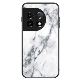 OnePlus 11 Back Cover Hoesje Wit Marmer - Cacious (Marble serie)