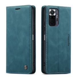 Xiaomi Redmi Note 10 Pro Slank Book Case Hoesje Blauw - Caseme (013 Serie)