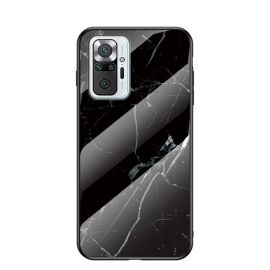 Xiaomi Redmi Note 10 Pro Hoesje Zwart Marmer - Cacious (Marble Serie)