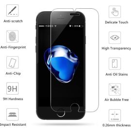 iPhone SE (2020)/7/8 Tempered Glass Screen Protector - Bescherm glas van Cacious