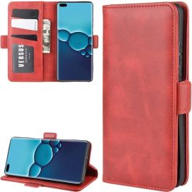 Huawei P40 Lite Hoesje - Book Cover Rood by Cacious (Element serie)