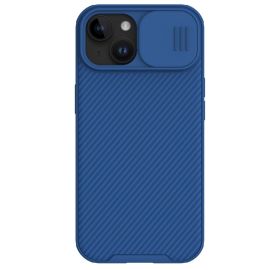 iPhone 15 Plus Blauw Hoesje met Camera bescherming - Nillkin (CamShield Serie)