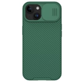 iPhone 15 Plus Groen Hoesje met Camera bescherming - Nillkin (CamShield Serie)