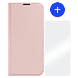 iPhone 13 Pro Max Bookcase Hoesje Roze - Dux Ducis (Skin Serie)