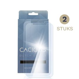 iPhone 15 / iPhone 15 Pro Screen Protector - 2 stuks - Cacious (Clear serie)